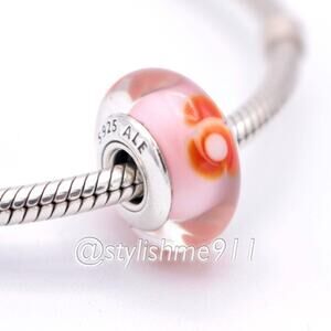 Authentic PANDORA Flowers For You Red Charm - 790647